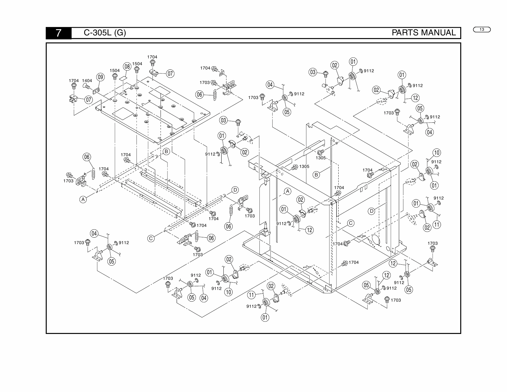 Konica-Minolta Options C-305L Parts Manual-3